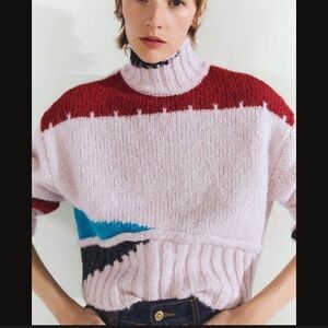 Colorblock sweater